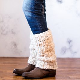 CONNECTION Leg Warmer Knitting Pattern