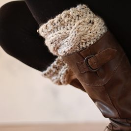 FRIENDSHIP : Boot Cuff Knitting Pattern