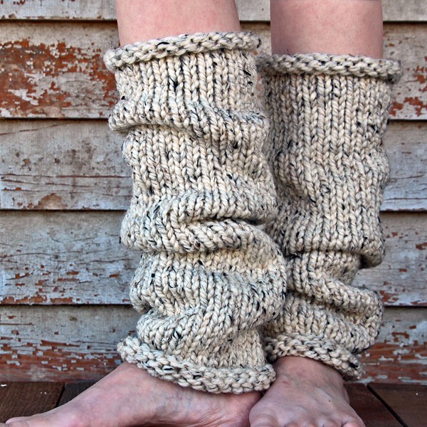 Insight Womens Leg Warmer Knitting Pattern Brome Fields
