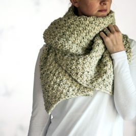 THANKFULNESS - Women's Blanket Scarf Knitting Pattern THANKFULNESS - Women's Blanket Scarf Knitting Pattern