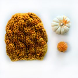 Baby Pumpkin Cable Hat Knitting Pattern Baby Pumpkin Cable Hat Knitting Pattern