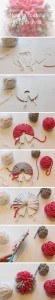 How to Make a Pom Pom with Free Printable Template Video Tutorial ...
