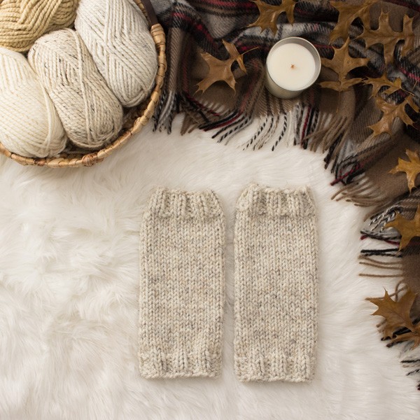 Leg Warmer Knitting Pattern : Strength : Brome Fields