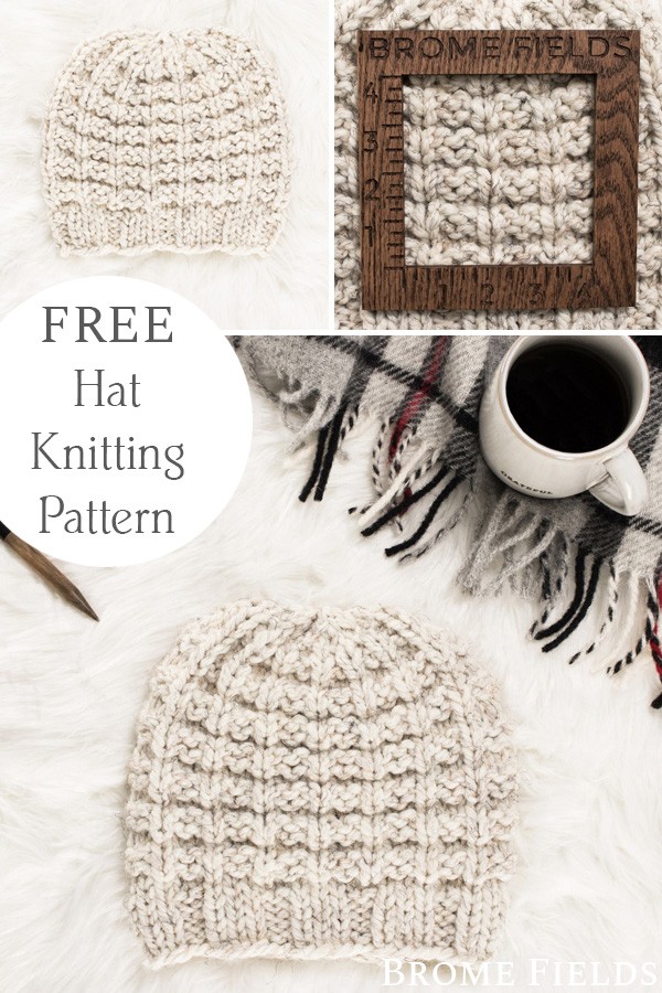{FREE} Slouchy Hat Knitting Pattern : Unity - Brome Fields