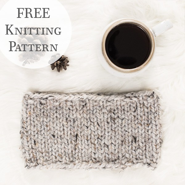 {FREE} Beginner Stockinette Headband Knitting Pattern : Basic