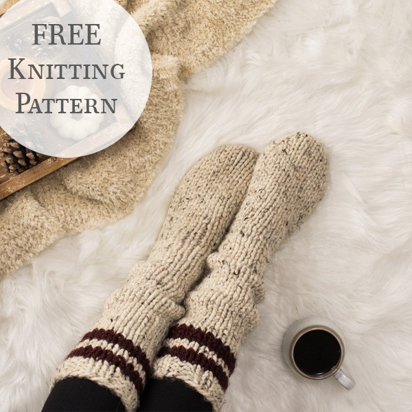 {LIBRE} Tube Sock Knitting Pattern Happiness Brome Fields