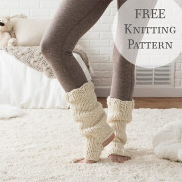 {FREE} Leg Warmer Knitting Pattern : Harmony - Brome Fields