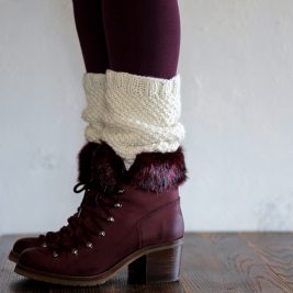 LOVE Boot Cuff Knitting Pattern