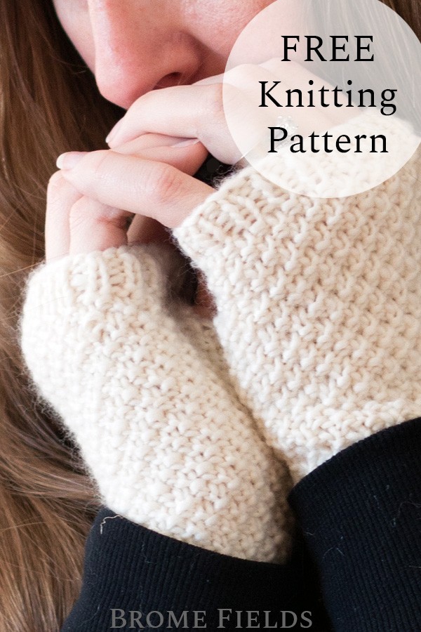 Fingerless Gloves Knitting Pattern : Love
