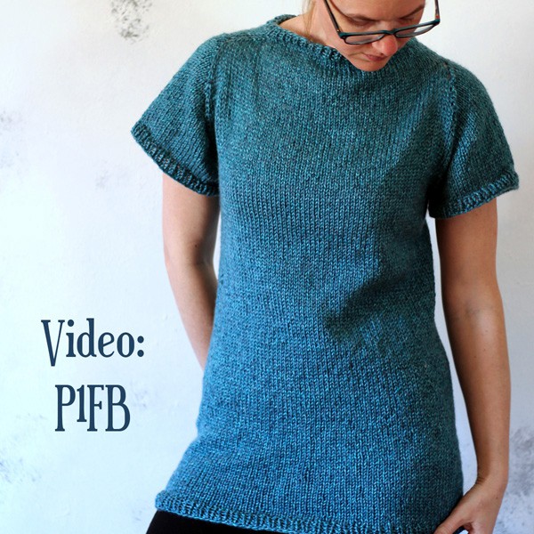 P1FB Increase Knit Stitch