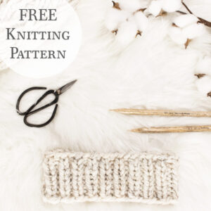 Headband Knitting Pattern : Simplicity : Brome Fields
