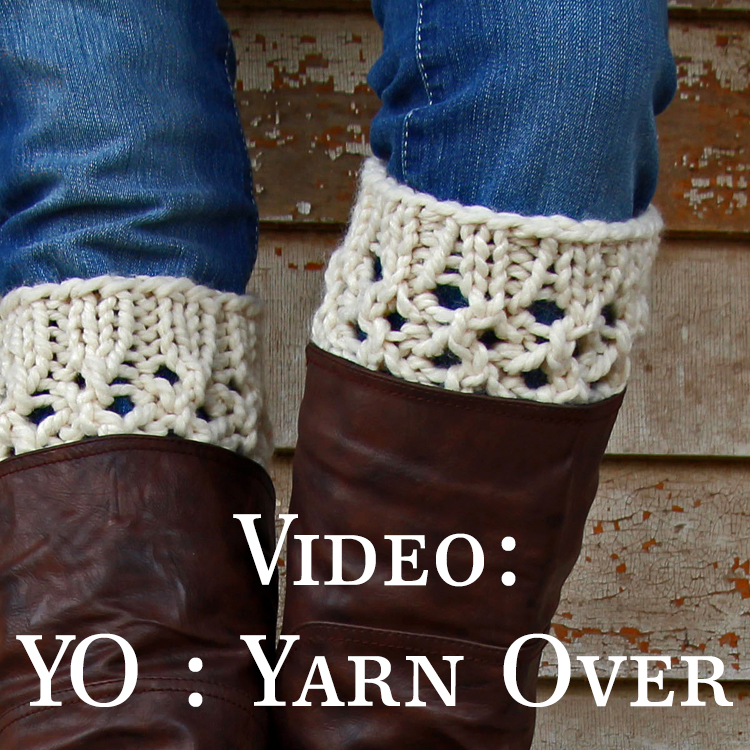 Video: How to Yarn Over : YO