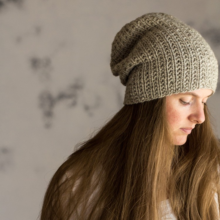 Beauty Women S Slouchy Hat Knitting Pattern