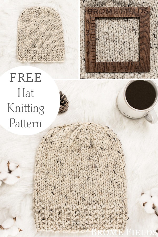 Slouchy Hat Knitting Pattern : Oneness : Brome Fields