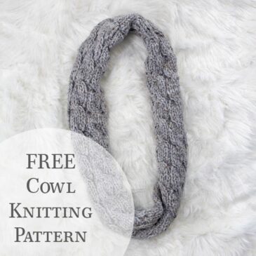 Cowl Knitting Pattern : Majesty : Brome Fields