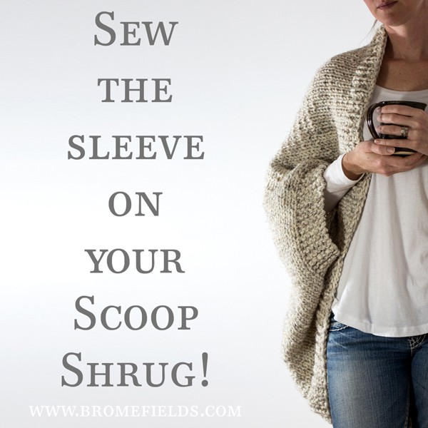Video : Over-sized Shrug Sweater