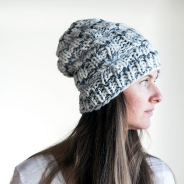 Temperance Slouchy Hat Knitting Pattern