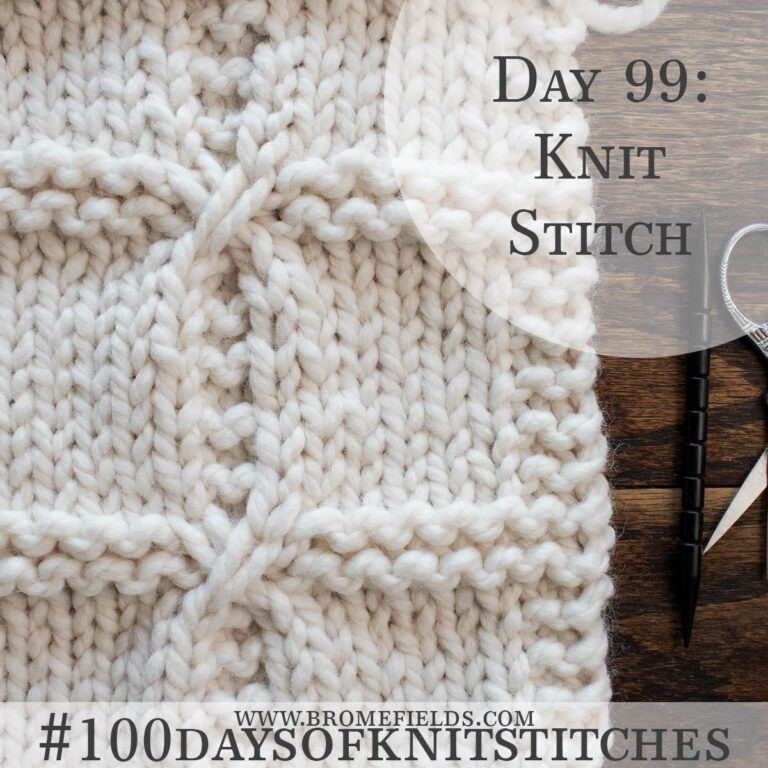Crossover Cable Knitting Stitch Pattern