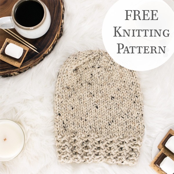 Slouchy Hat Knitting Pattern : Independence