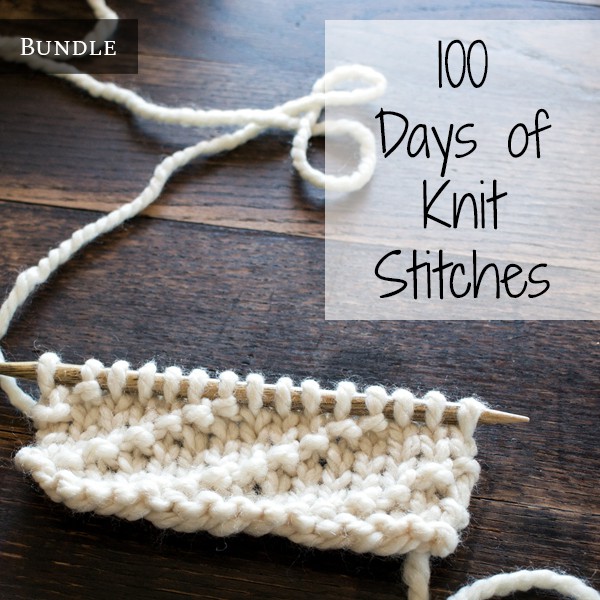 100 Days Of Knit Stitches Bundle