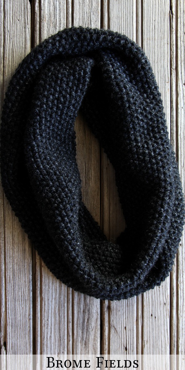 FREE Cowl Knitting Pattern : Brome Fields