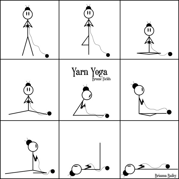 Yarn Yoga Poses