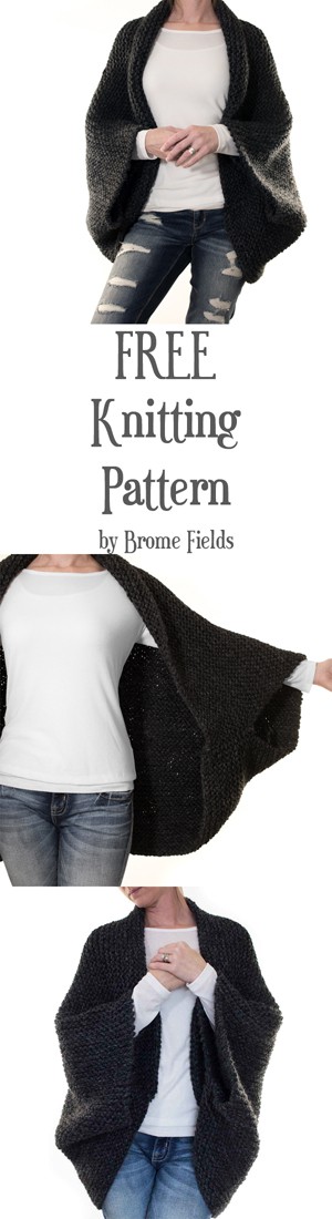 FREE Cocoon Knitting Pattern - Meditation by Brome Fields