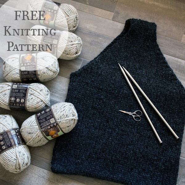 XL Project Bag Knitting Pattern Restoration Brome Fields