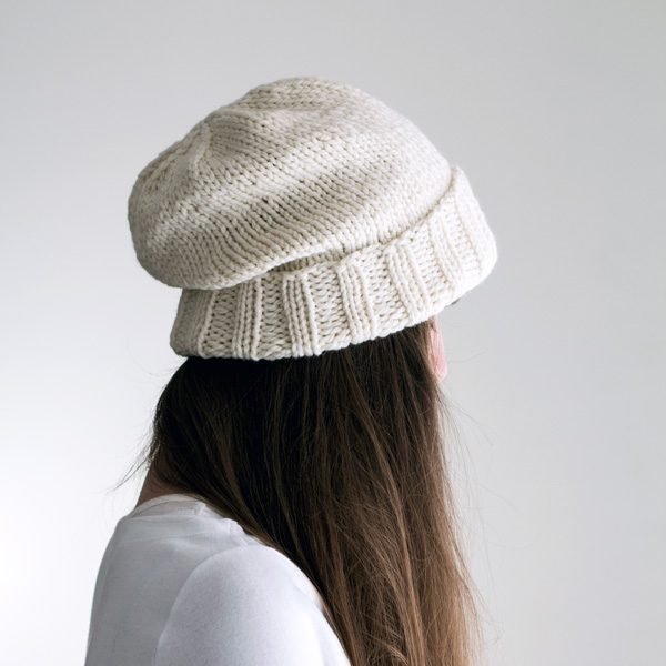 The perfect bulky slouchy hat knitting pattern ;)