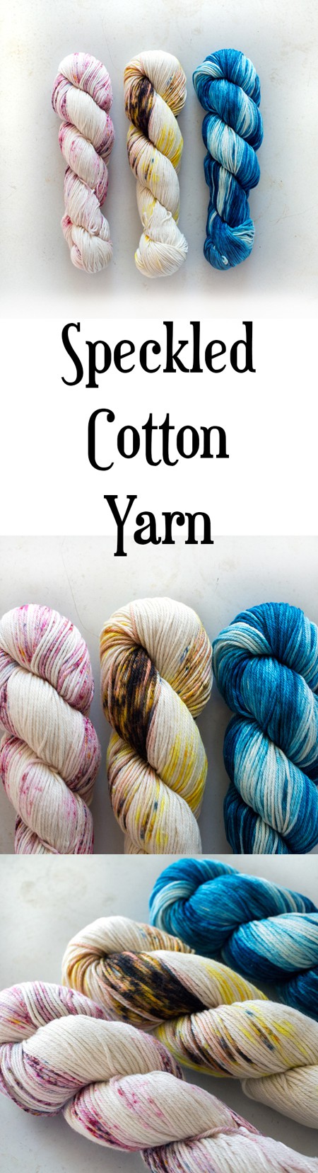 Speckled Cotton Yarn
