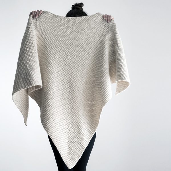 Over-sized Shawl Knitting Pattern by Brome Fields {Unconditional Love}