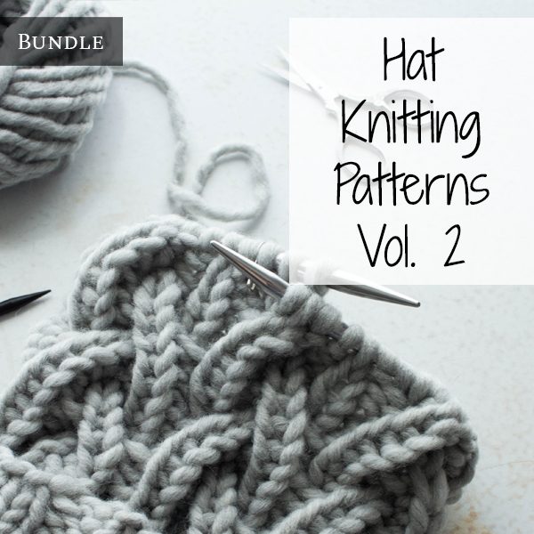 Hat Knitting Pattern Bundle Vol. 2