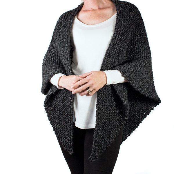 FREE Triangle Shawl Knitting Pattern Openness