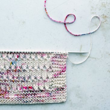 Eyelet Dishcloth Knitting Pattern by Brome Fields {+ exclusive how-to video}