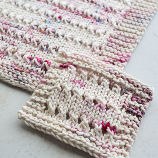 Eyelet Dishcloth Knitting Pattern by Brome Fields {+ exclusive how-to video}