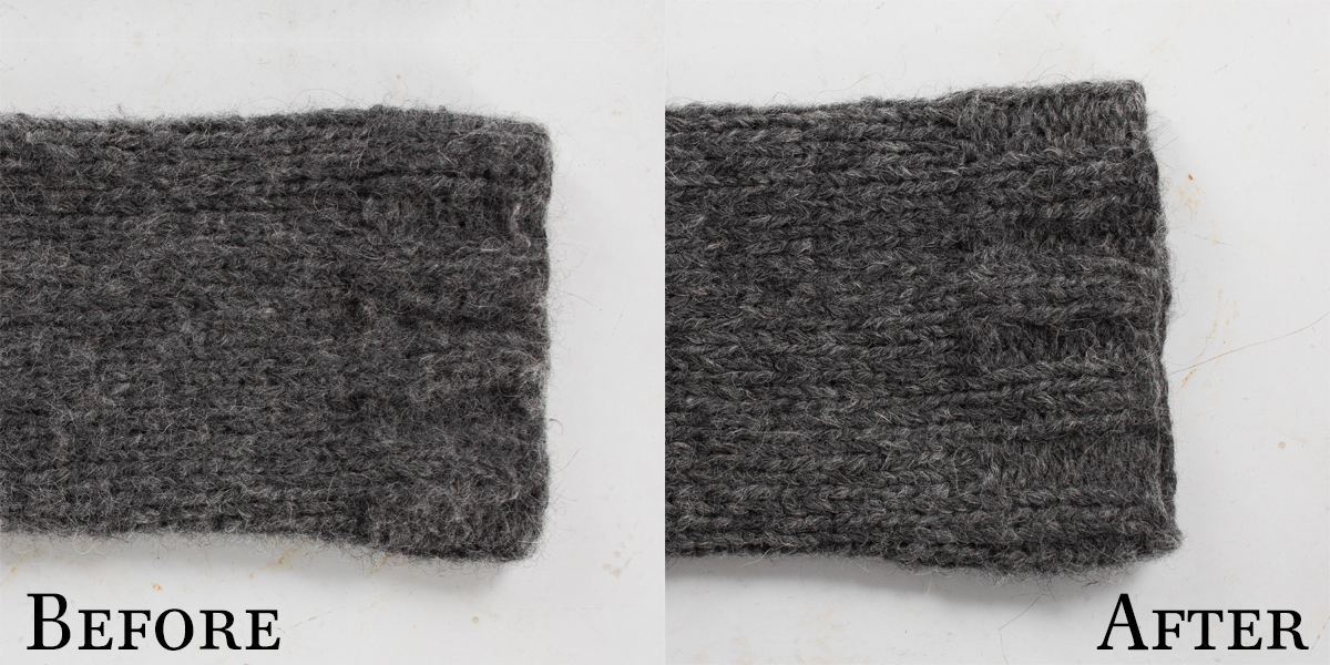 Shaver Before & After Feeling Good Yarn