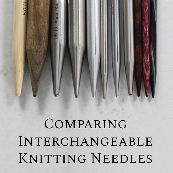 Knit Picks Options vs. Knitter's Pride Interchangeable Knitting