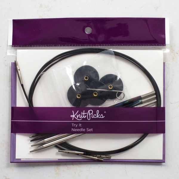 closed package of interchangeable needle set