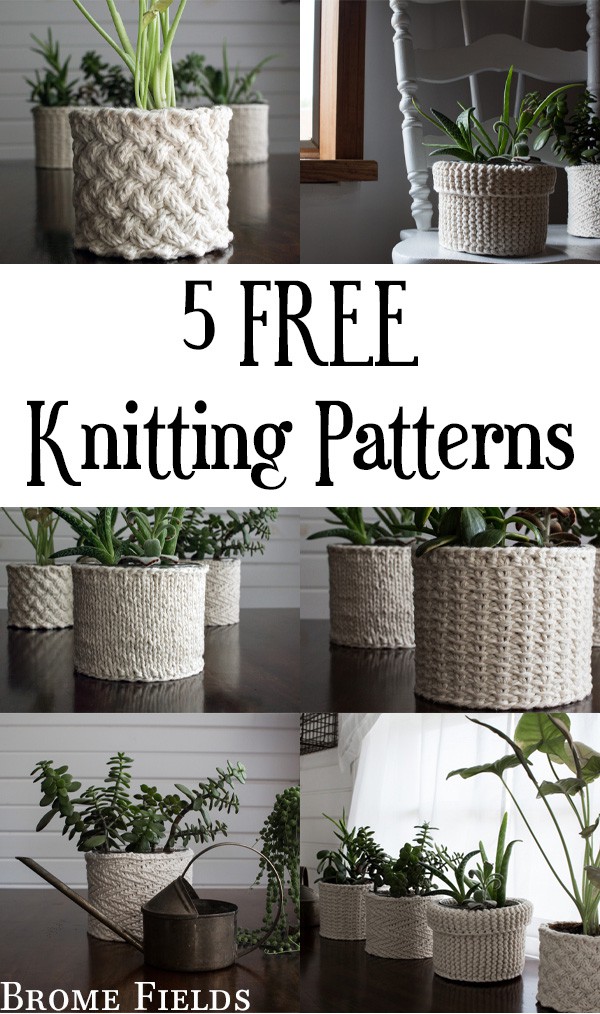 5 FREE Knitting Patterns