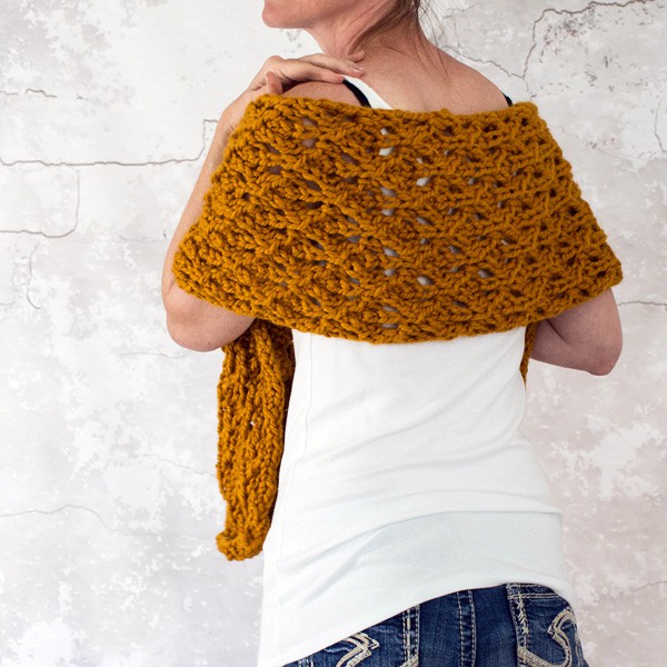 Super Soft Bulky Oversized Chunky Knit Scarf