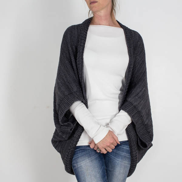scoop shrug knitting pattern