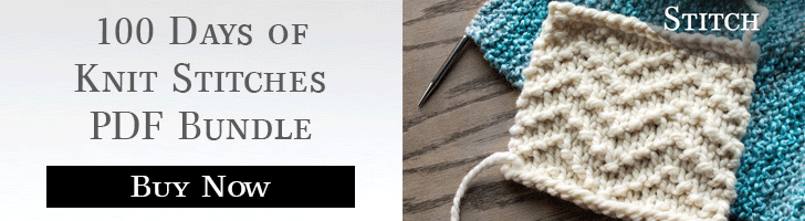100 Days of Knit Stitches Bundle Promotional Image