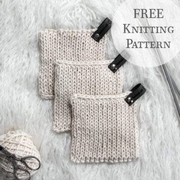 Little Potholder Knitting Pattern : Handy : Brome Fields