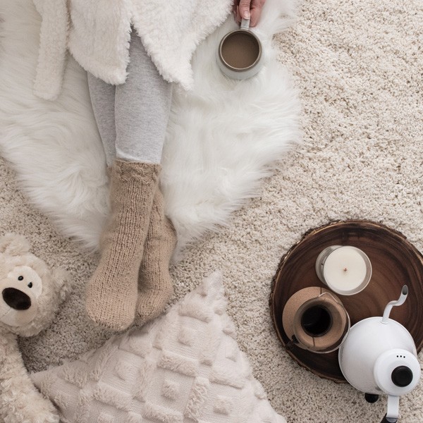 Snowy Day Cable Sock Knitting Pattern - Image 4