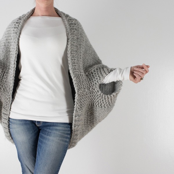 scoop shrug knitting pattern