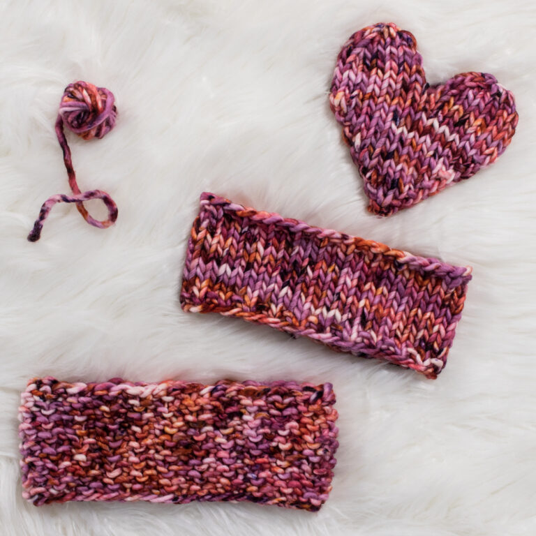 Reversible Headband Knitting Pattern, Free