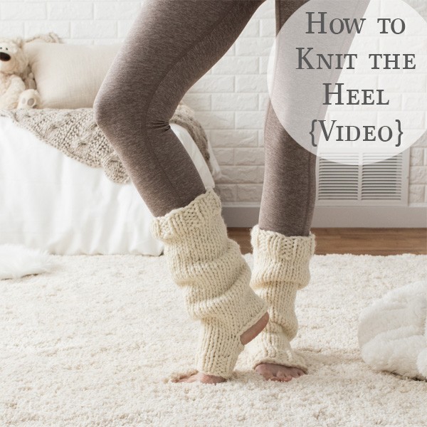 How to Knit the Heel in Your Yoga Socks Video Tutorial