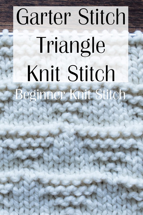 Garter Stitch Knitting Patterns for New Knitters – Knitting