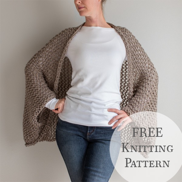 Shrug Knitting Patterns - Brome Fields