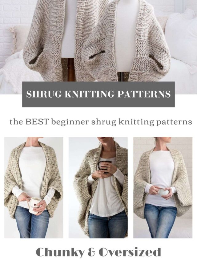Cozy Shrug Knitting Patterns